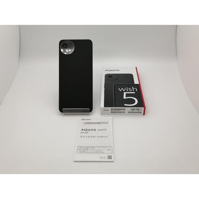 未使用】SHARP docomo 【SIMフリー】 AQUOS wish5 スミ 4GB 64GB SH
