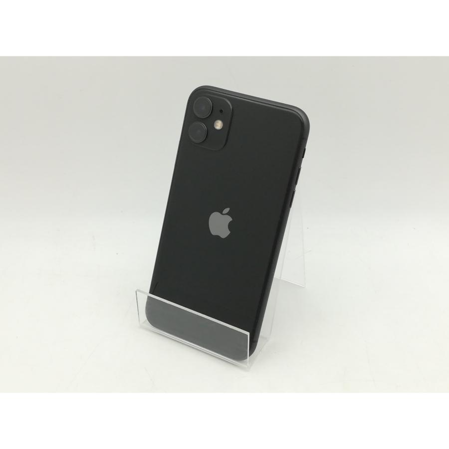 中古】Apple 国内版 【SIMフリー】 iPhone 11 64GB ブラック MHDA3J/A 