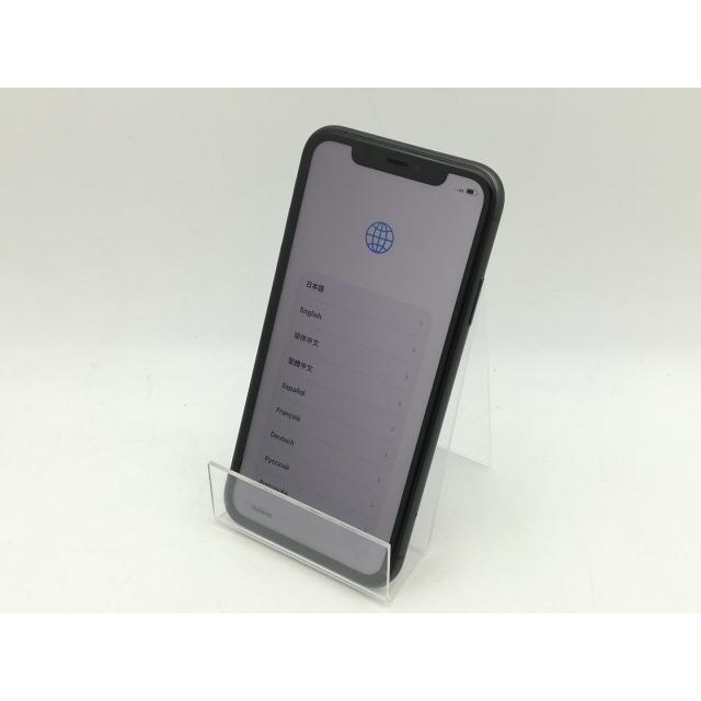 中古】Apple 国内版 【SIMフリー】 iPhone 11 64GB ブラック MHDA3J/A 