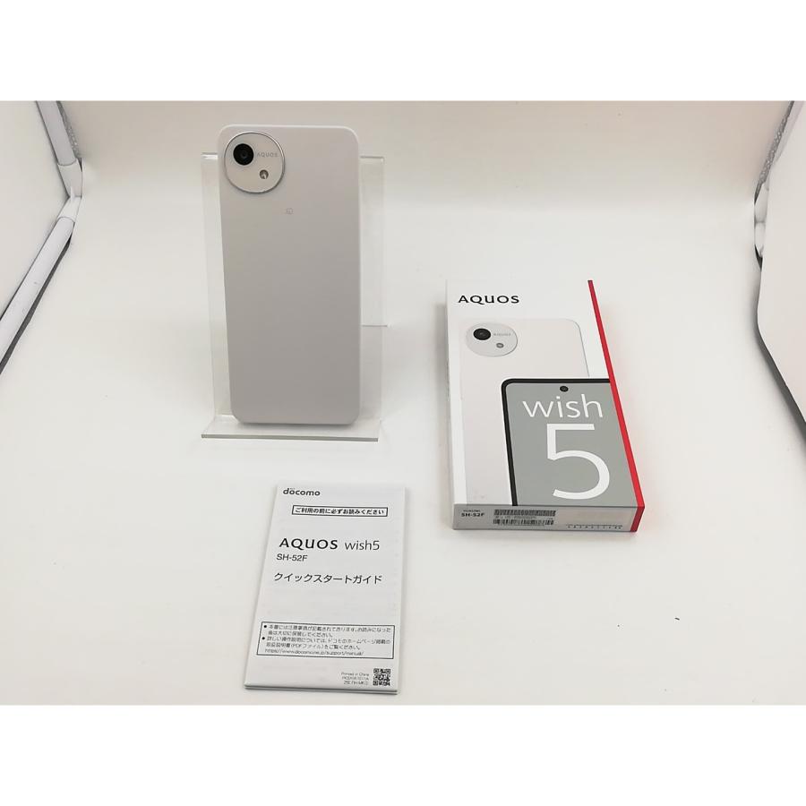 未使用】SHARP docomo 【SIMフリー】 AQUOS wish5 ユキ 4GB 64GB SH