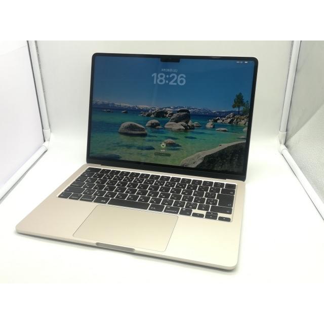 中古】Apple MacBook Air 13インチ M3(CPU:8C/GPU:10C) 16GB/512GB 