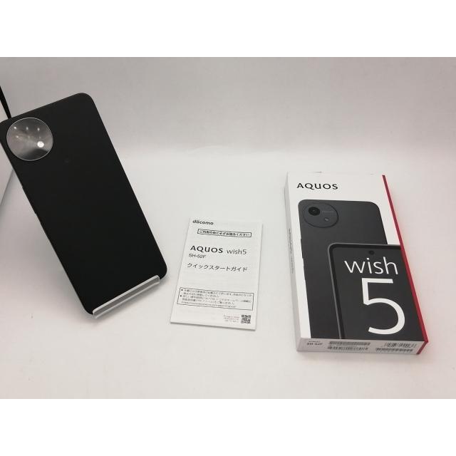 未使用】SHARP docomo 【SIMフリー】 AQUOS wish5 スミ 4GB 64GB SH