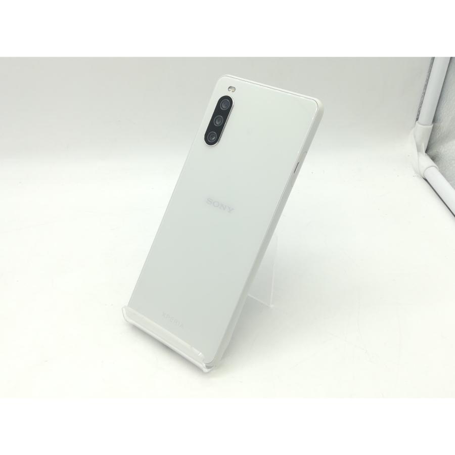 Xperia 10 lll ホワイト 128GB SIMロック解除済み 中古】SONY au 【SIMロック解除済み】 Xperia 10 III ホワイト 6GB