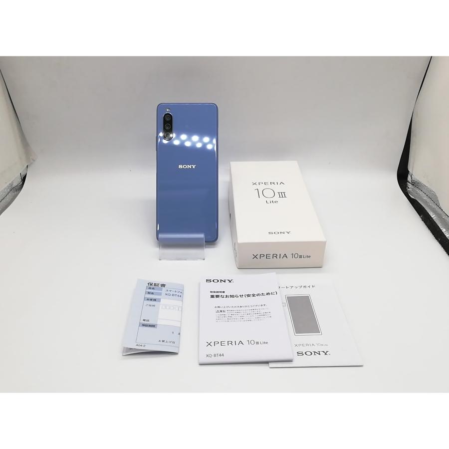 SIM free Xperia 10 III Lite XQ-BT44 ブルー 【公式通販】