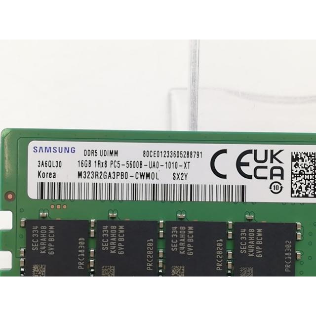 中古】DDR5 16GB 2枚組（合計32GB） DDR5-5600(PC5-44800