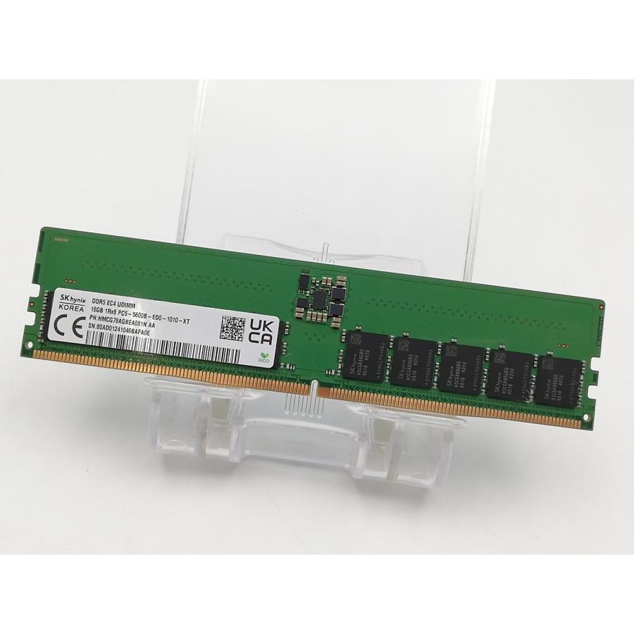 中古】DDR5 16GB 2枚組（合計32GB） DDR5-5600(PC5-44800