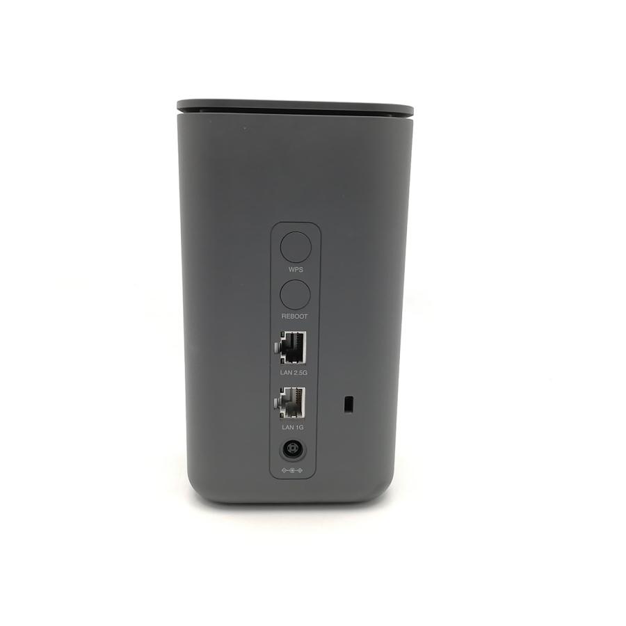 中古】SHARP docomo 【SIMフリー】 home 5G HR02 [ダークグレー]【EC