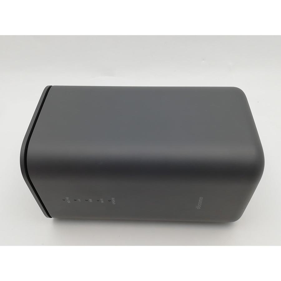 中古】SHARP docomo 【SIMフリー】 home 5G HR02 [ダークグレー]【EC