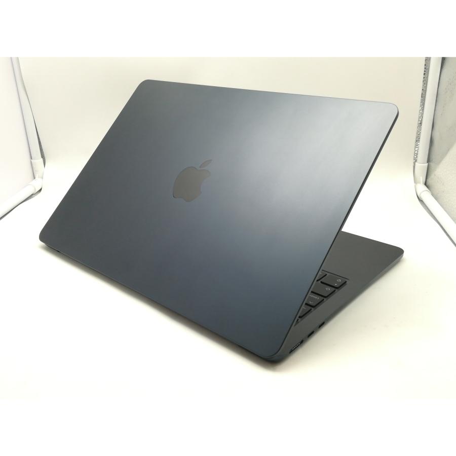 【中古】Apple MacBook Air 13インチ  M3(CPU:8C/GPU:8C) 8GB/256GB ミッドナイト MRXV3J/A (13インチ, M3, 2024)【広島本通】保証期間１ヶ月【ランクA】の画像