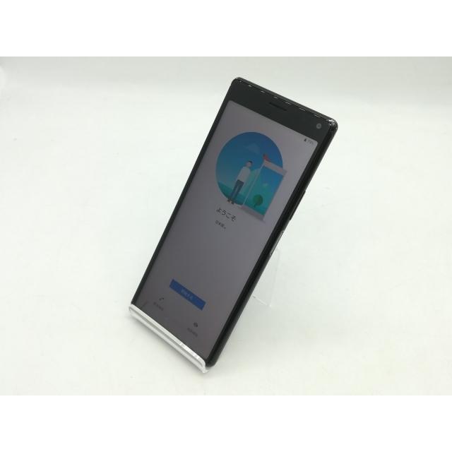 中古】SONY ymobile 【SIMロック解除済み】 Xperia 8 ブラック 4GB