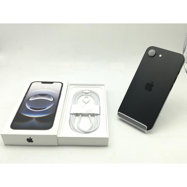 【中古】Apple 国内版 【SIMフリー】 iPhone 16e 128GB ブラック MD1Q4J/A【大須アメ横】保証期間１ヶ月【ランクA】の画像