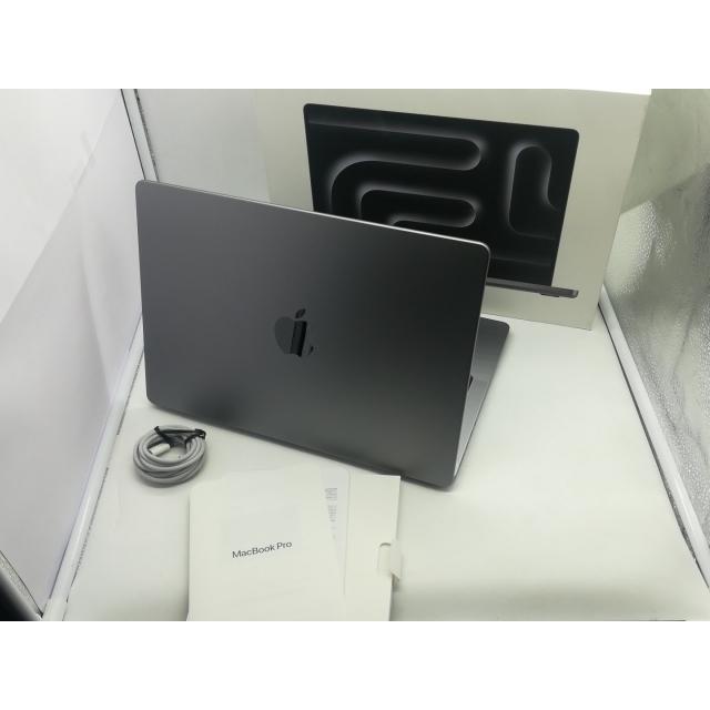 【中古】Apple MacBook Pro 14インチ M3(CPU:8C/GPU:10C) 8GB/512GB スペースグレイ MTL73J/A (14インチ,M3,2023)【広島本通】保証期間１ヶ月【ランクB】の画像