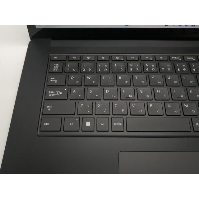 【中古】Microsoft Surface Laptop4 15インチ 【Ryzen7 4980U 8G 512G】 5W6-00097 ブラック【広島本通】保証期間１ヶ月【ランクA】の画像