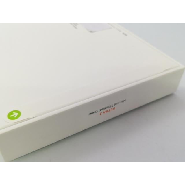 【未使用】Apple Apple Watch Ultra3 49mm Cellular ナチュラルチタニウムケース/ナチュラルチタニウムミラネーゼループL MF0E4J/A【大阪堂島】保証期間３ヶ月の画像