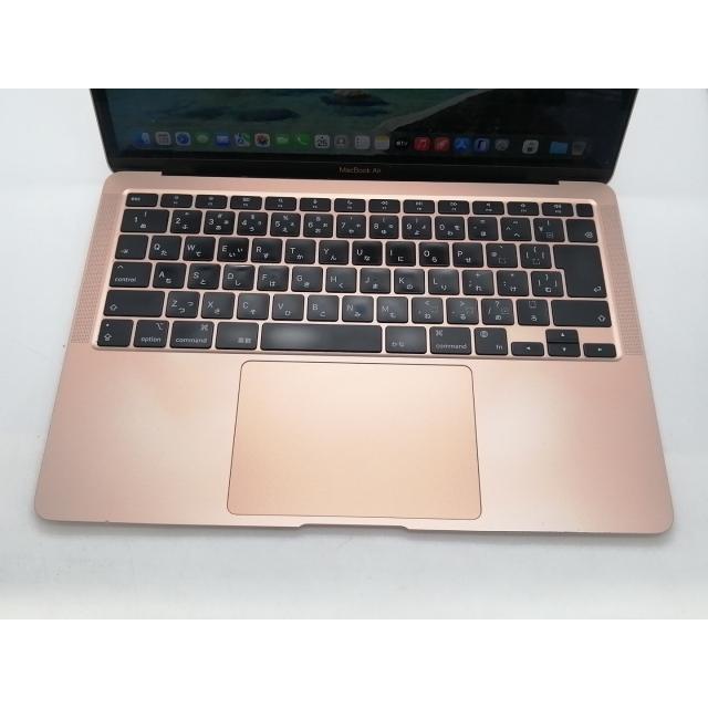 【中古】Apple MacBook Air 13インチ M1(CPU:8C/GPU:7C) 8GB/256GB ゴールド MGND3J/A (M1・2020)【広島本通】保証期間１ヶ月【ランクC】の画像
