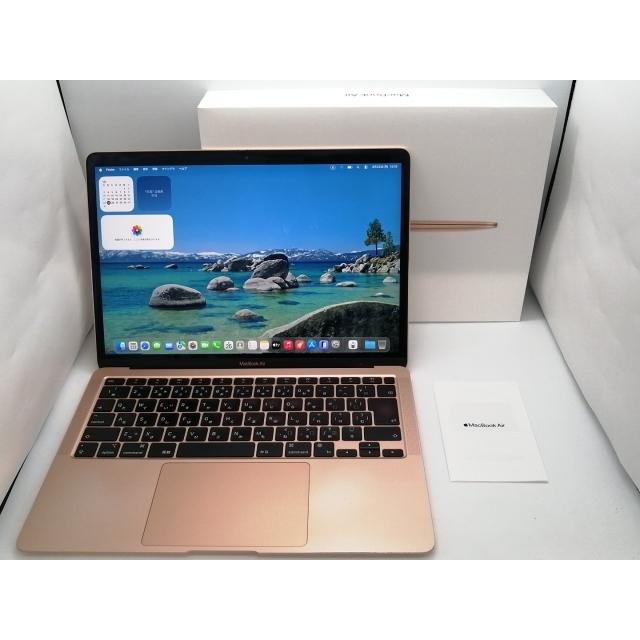 【中古】Apple MacBook Air 13インチ M1(CPU:8C/GPU:7C) 8GB/256GB ゴールド MGND3J/A (M1・2020)【広島本通】保証期間１ヶ月【ランクC】の画像