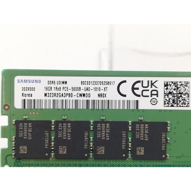 中古】DDR5 16GB 2枚組（合計32GB） DDR5-5600(PC5-44800