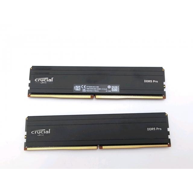 中古】DDR5 16GB 2枚組（合計32GB） DDR5-5600(PC5-44800