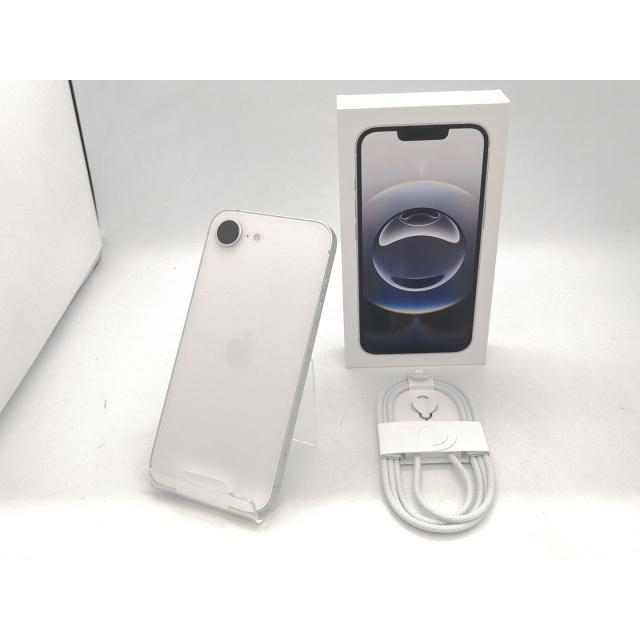 【未使用】Apple 国内版 【SIMフリー】 iPhone 16e 512GB ホワイト MD274J/A【広島本通】保証期間３ヶ月の画像