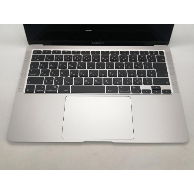 【中古】Apple MacBook Air 13インチ M1(CPU:8C/GPU:7C) 8GB/256GB シルバー MGN93J/A (M1・2020)【広島本通】保証期間１ヶ月【ランクB】の画像