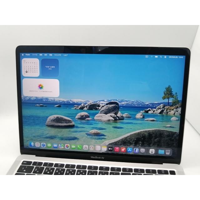 【中古】Apple MacBook Air 13インチ M1(CPU:8C/GPU:7C) 8GB/256GB シルバー MGN93J/A (M1・2020)【広島本通】保証期間１ヶ月【ランクB】の画像