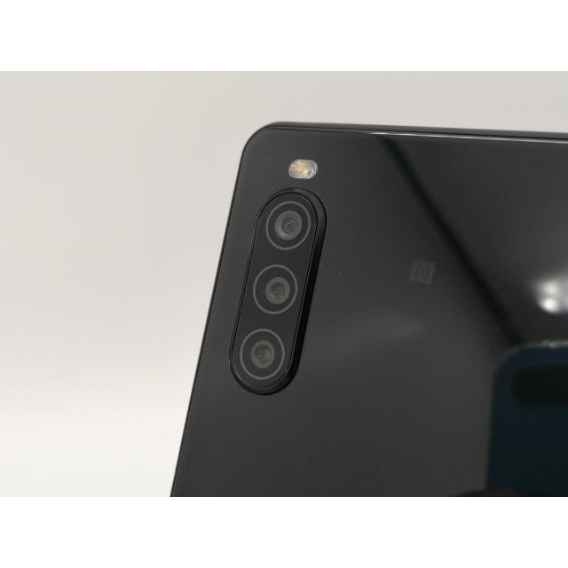 中古】SONY ymobile 【SIMロック解除済み】 Xperia 10 II ブラック 4GB