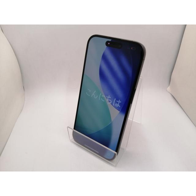 【中古】Apple docomo 【SIMフリー】 iPhone 15 Pro 256GB ブルーチタニウム MTUG3J/A【三宮駅前】保証期間１ヶ月【ランクB】の画像