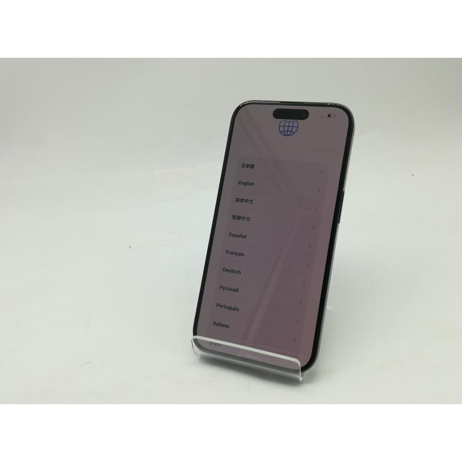 中古】Apple docomo 【SIMフリー】 iPhone 15 Pro 256GB ブルー