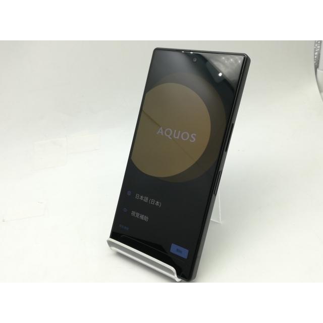 中古】SHARP 国内版 【SIMフリー】 AQUOS R10 チャコールブラック 12GB