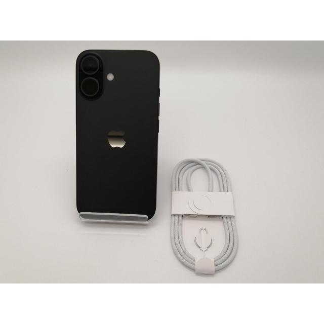 中古】Apple 国内版 【SIMフリー】 iPhone 16 128GB ブラック MYDQ3J/A