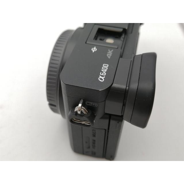 中古】SONY α6400 ボディ ILCE-6400 ブラック【新宿2】保証期間1ヶ月