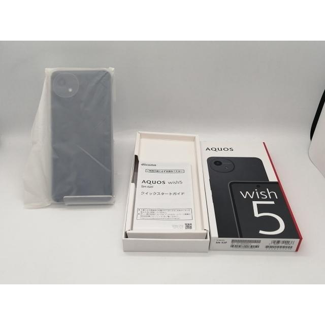 未使用】SHARP docomo 【SIMフリー】 AQUOS wish5 スミ 4GB 64GB SH