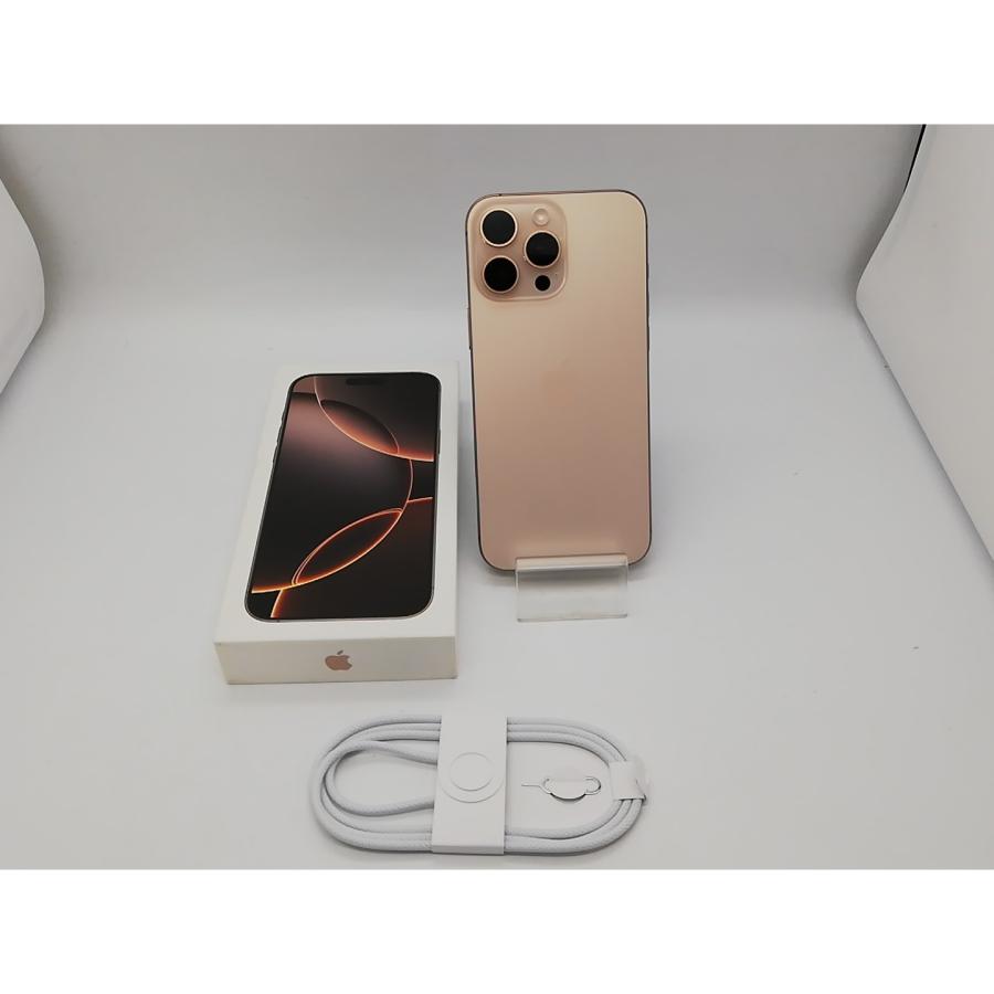 【中古】Apple 国内版 【SIMフリー】 iPhone 16 Pro Max 256GB デザートチタニウム MYWJ3J/A【アリオ倉敷】保証期間１ヶ月【ランクA】の画像