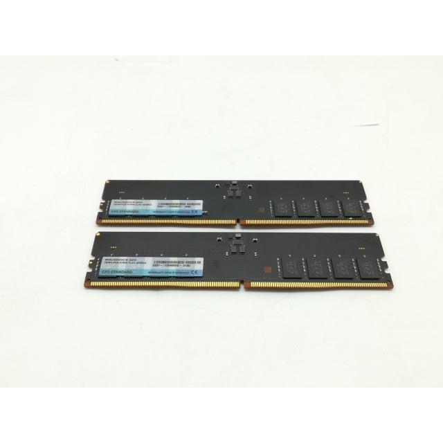 サムスン DDR5 5200 64GB メモリ 2枚セット(32GB×2) 中古】DDR5 32GB 2枚組（合計64GB） DDR5-5200(PC5-41600