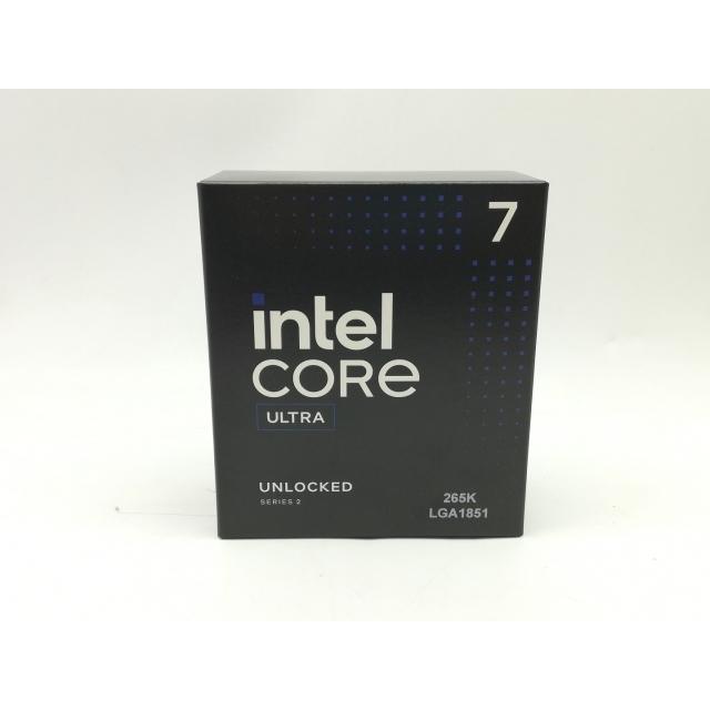 未使用】Intel Core Ultra 7 265K(3.9GHz) Box LGA1851/20C(P:8C/E:12C