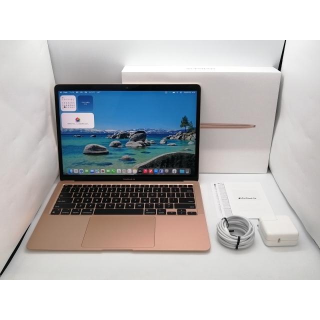 【中古】Apple MacBook Air 13インチ CTO (M1・2020) ゴールド Apple M1(CPU:8C/GPU:7C)/16G/1T【広島本通】保証期間１ヶ月【ランクA】の画像