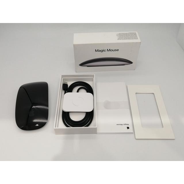 中古】Apple Magic Mouse（2024/USB-C）ブラック MXK63ZA/A【広島本通