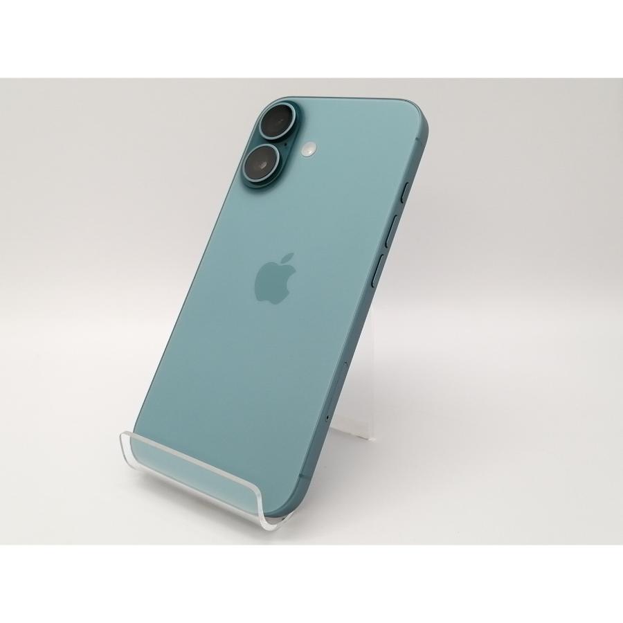中古】Apple docomo 【SIMフリー】 iPhone 16 256GB ティール MYE13J/A