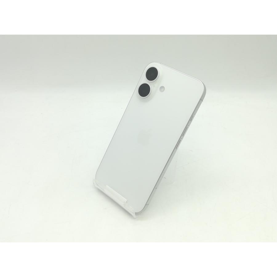 未使用】Apple 国内版 【SIMフリー】 iPhone 16 128GB ホワイト MYDR3J