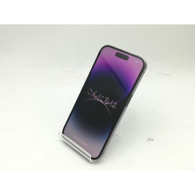 中古】Apple 海外版 【SIMフリー】 iPhone 14 Pro 256GB ディープ