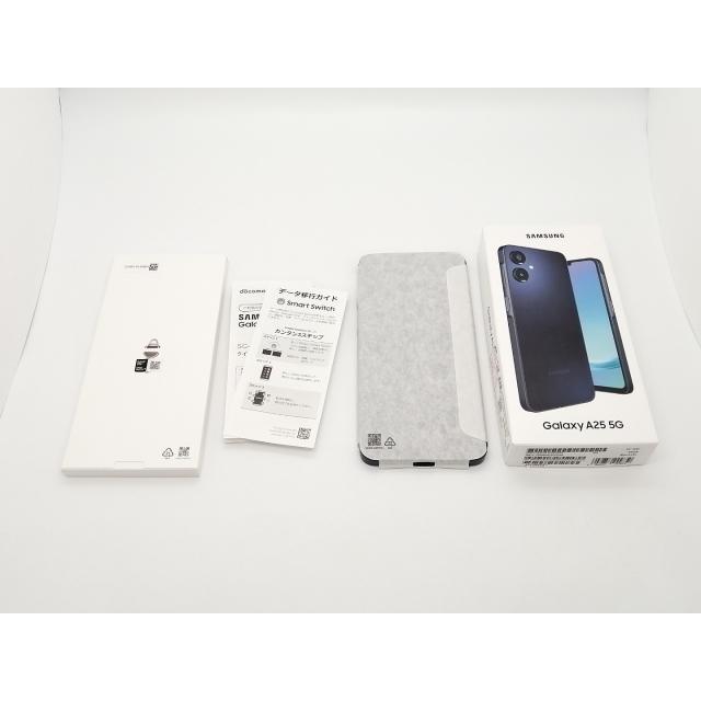 未使用】SAMSUNG docomo 【SIMフリー】 Galaxy A25 5G ブラック 4GB