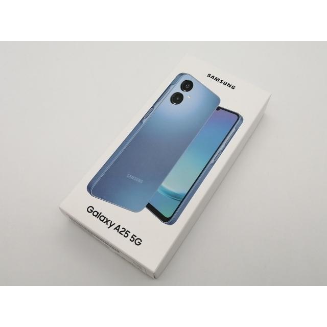 未使用】SAMSUNG docomo 【SIMフリー】 Galaxy A25 5G ブルー 4GB 64GB
