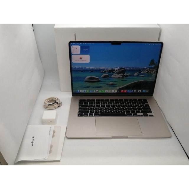 中古】Apple MacBook Air 15インチ CTO (M2,2023) スターライト M2(CPU