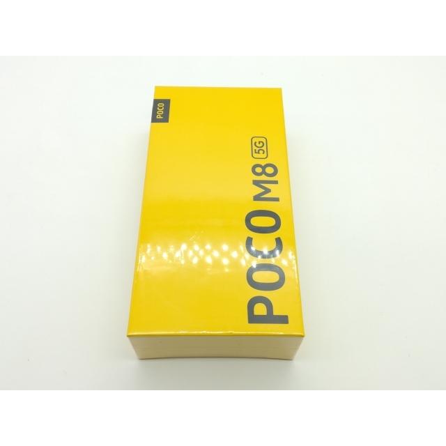 未使用】Xiaomi 国内版 【SIMフリー】 POCO M8 5G ブラック 8GB 256GB