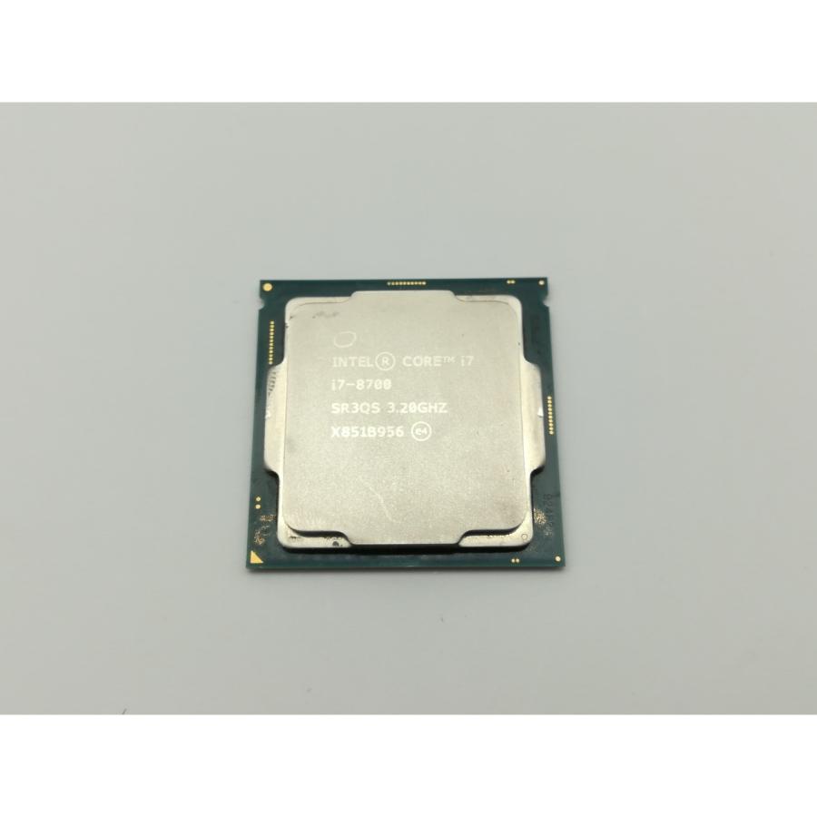 【動作品】CPU Intel core i7 8700 中古 中古】Intel Core i7-8700 (3.2GHz/TB:4.6GHz) bulk LGA1151/6C/12T/L3