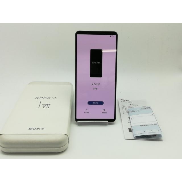中古】SONY 国内版 【SIMフリー】 Xperia 1 VII スレートブラック 12GB