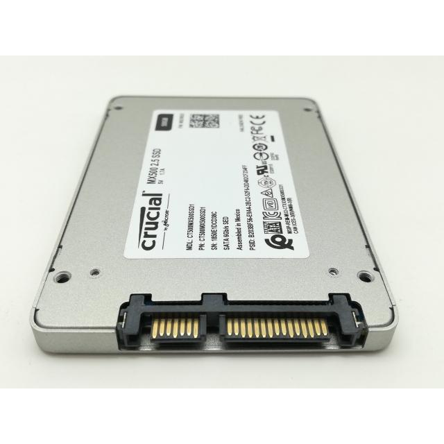 中古】Crucial MX500 CT500MX500SSD1 500GB/SSD/6GbpsSATA/2018年1月