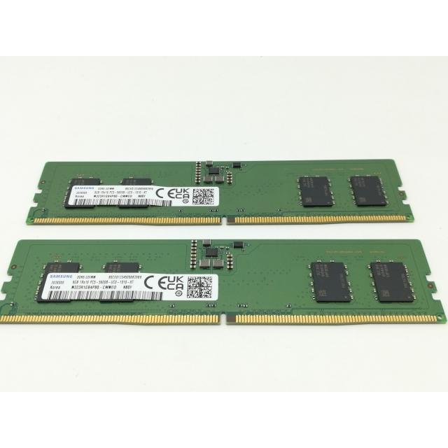 中古】DDR5 8GB 2枚組（合計16GB） DDR5-5600(PC5-44800