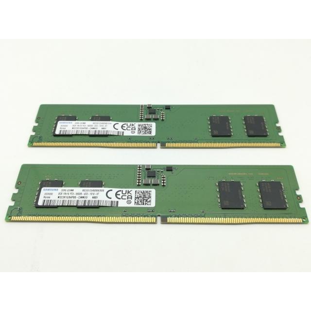 中古】DDR5 8GB 2枚組（合計16GB） DDR5-5600(PC5-44800
