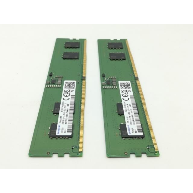 中古】DDR5 8GB 2枚組（合計16GB） DDR5-5600(PC5-44800